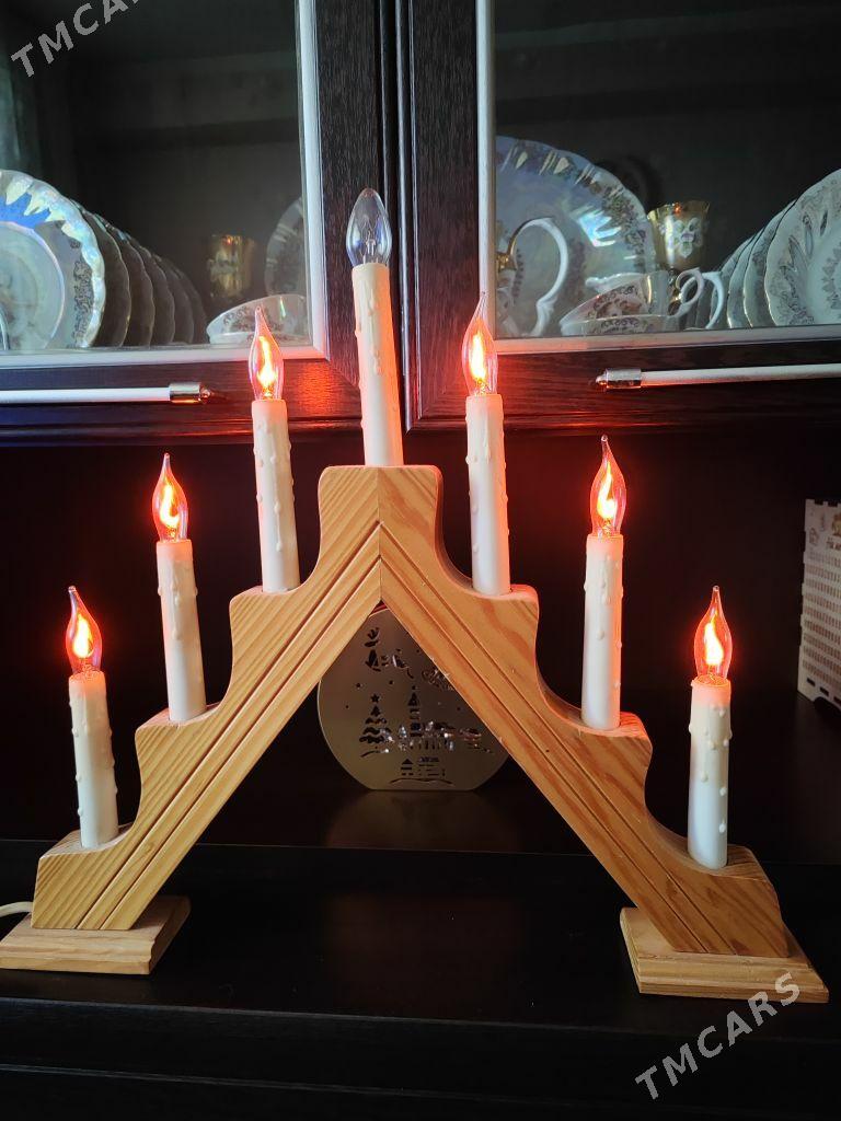 подсвечник деревянный - Aşgabat - img 1