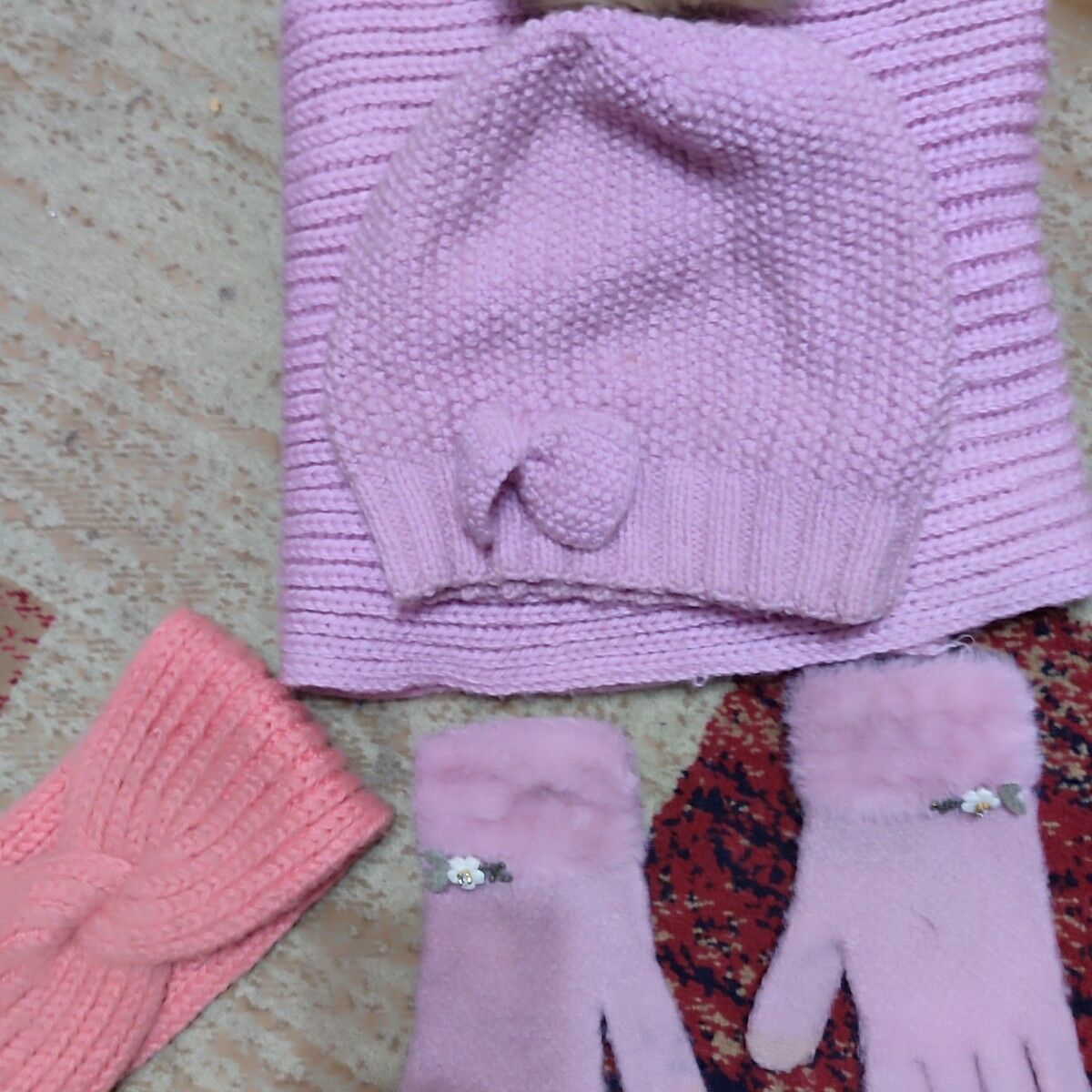 шапка, перчатки&çaga - Мары - img 1