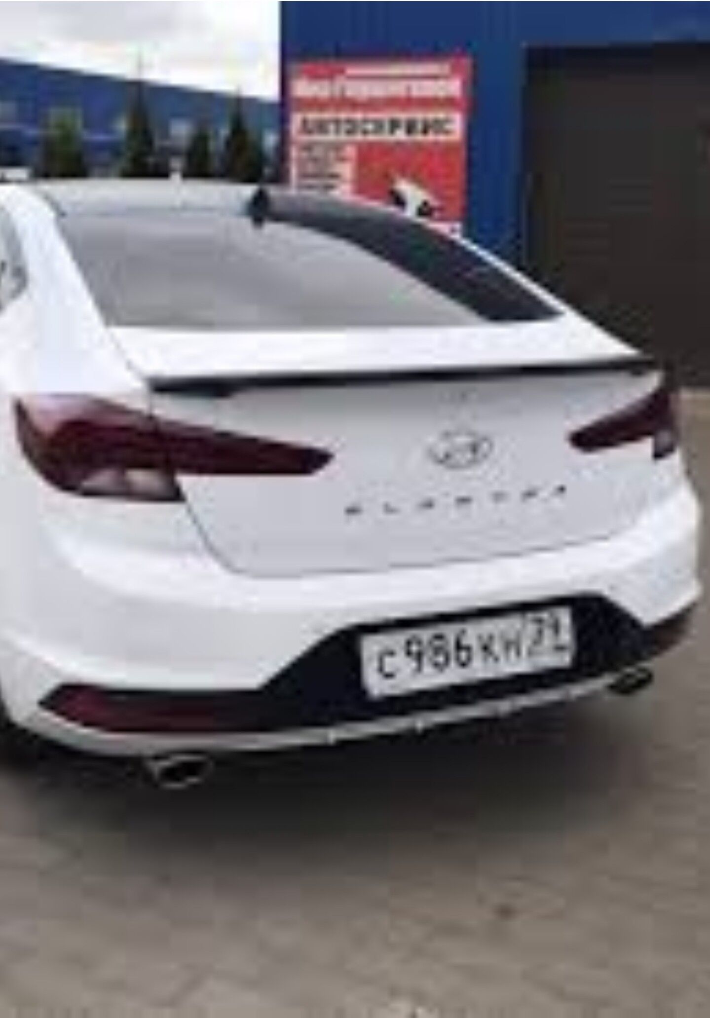 Elantra 19-20ý. banan spoýler 320 TMT - Aşgabat - img 1