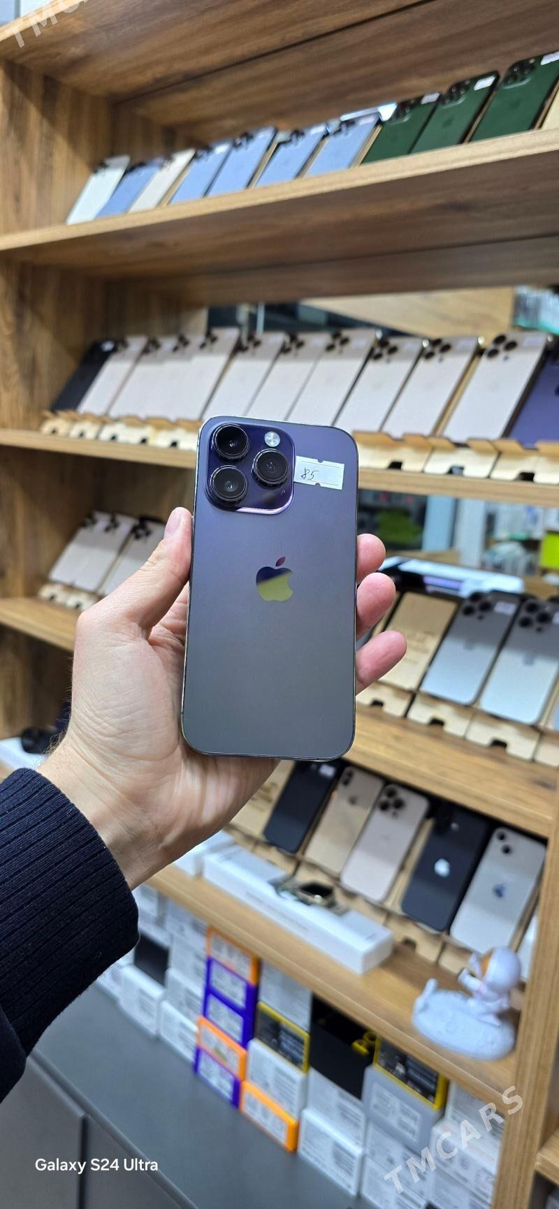 IPHONE 14 PRO 85% 2 RENK BA - Aşgabat - img 1
