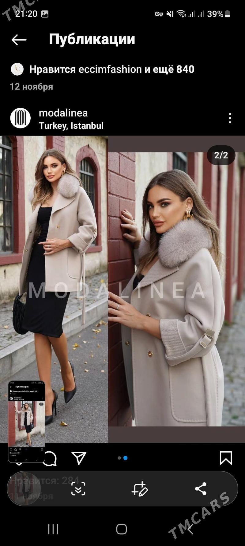 пальтo palto orginal Modaline - 30 мкр - img 1