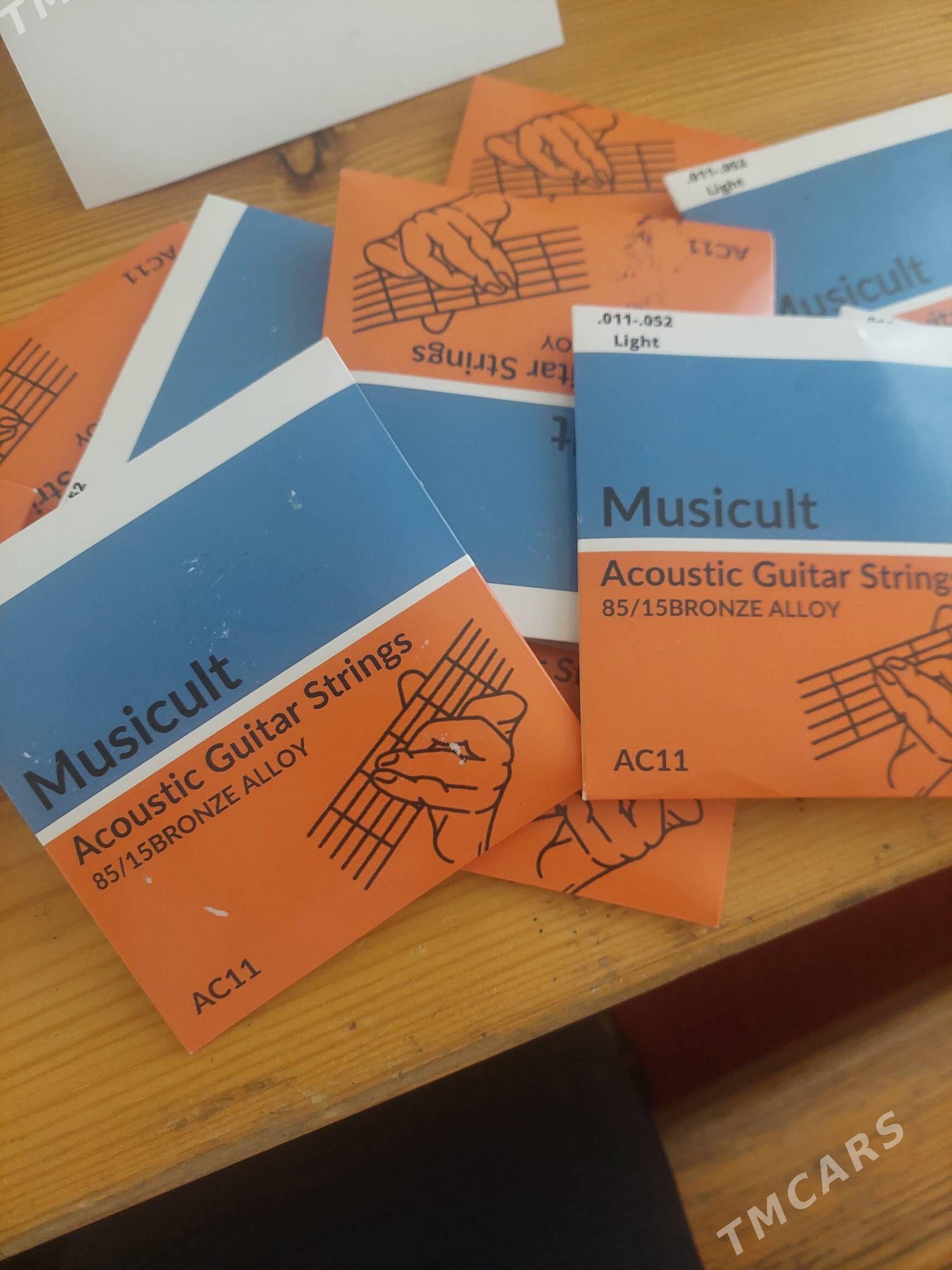 СТРУНЫ ГИТАРНЫЕ GITARA - Daşoguz - img 1