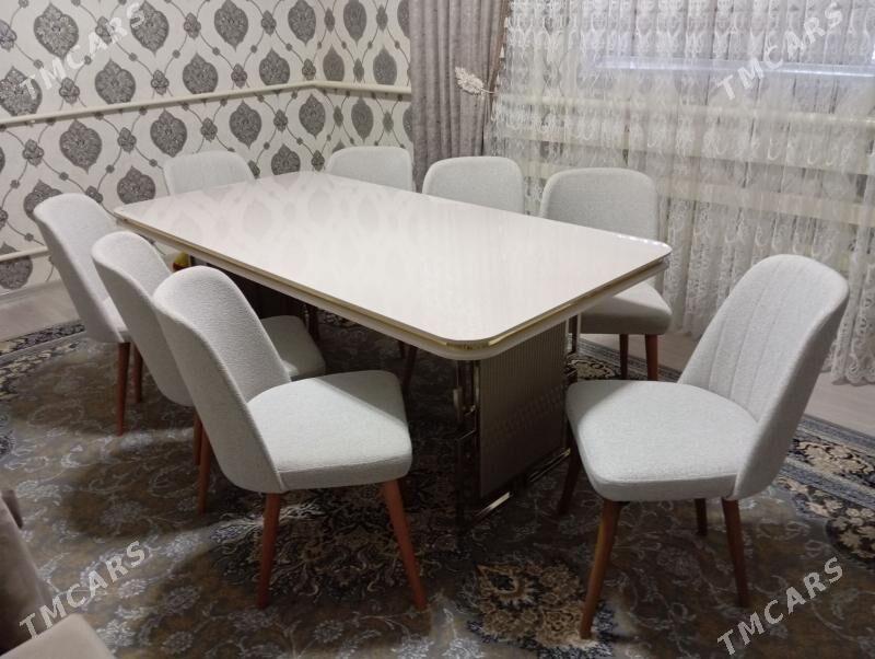 8 adamlik stol - Daşoguz - img 1