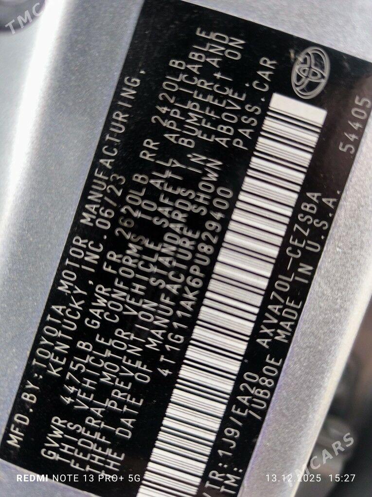 Toyota Camry 2023 - 320 000 TMT - Туркменабат - img 1