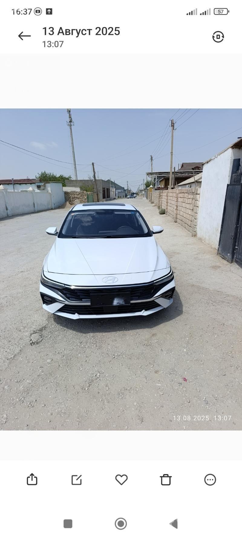 Hyundai Elantra 2025 - 270 000 TMT - Balkanabat - img 1