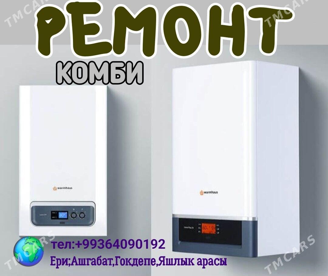 REMONT BYTAWOÝ TEHNIKA РЕМОНТ KONDISIONER KANSANER KIR MAŞYN СТИРАЛЬНАЯ МАШИНА HOLODILNIK TELEWIZOR PYLESOS MIKROWOLNOWKA SENSOR PLITA ELEKTRO PLITA KOMBI USSA PEÇKA - Aşgabat - img 3