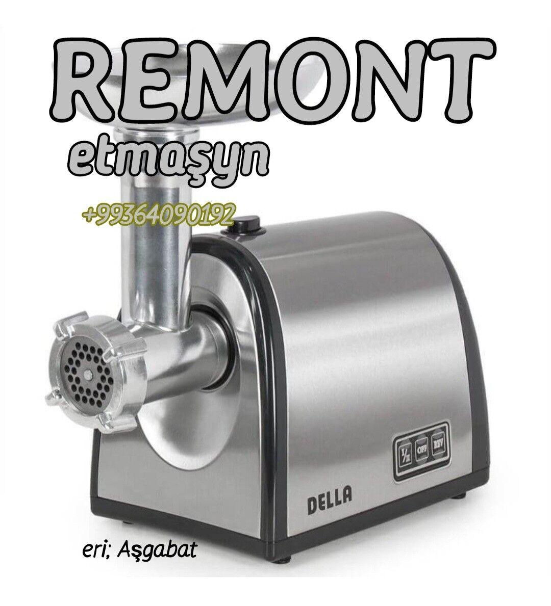 REMONT BYTAWOÝ TEHNIKA РЕМОНТ KONDISIONER KANSANER KIR MAŞYN СТИРАЛЬНАЯ МАШИНА HOLODILNIK TELEWIZOR PYLESOS MIKROWOLNOWKA SENSOR PLITA ELEKTRO PLITA KOMBI USSA PEÇKA - Aşgabat - img 5