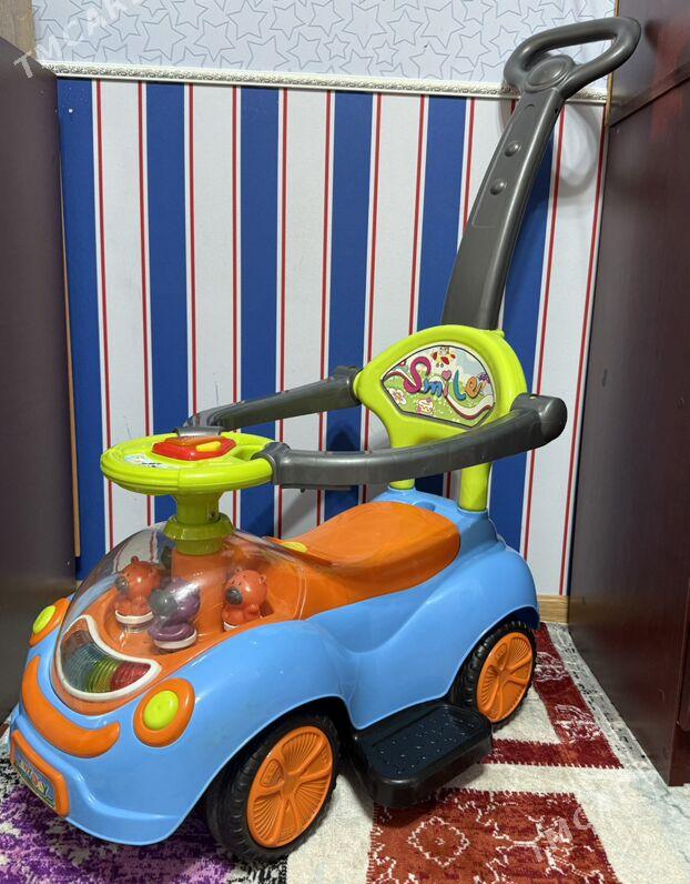 машинка с ручкой детская - Aşgabat - img 1