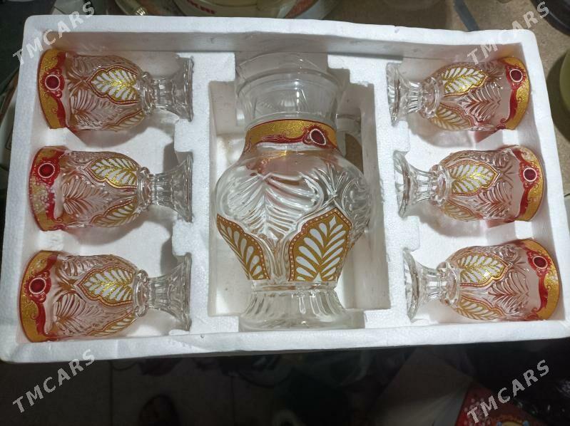 Графин и фужеры в подарок. - Ашхабад - img 1