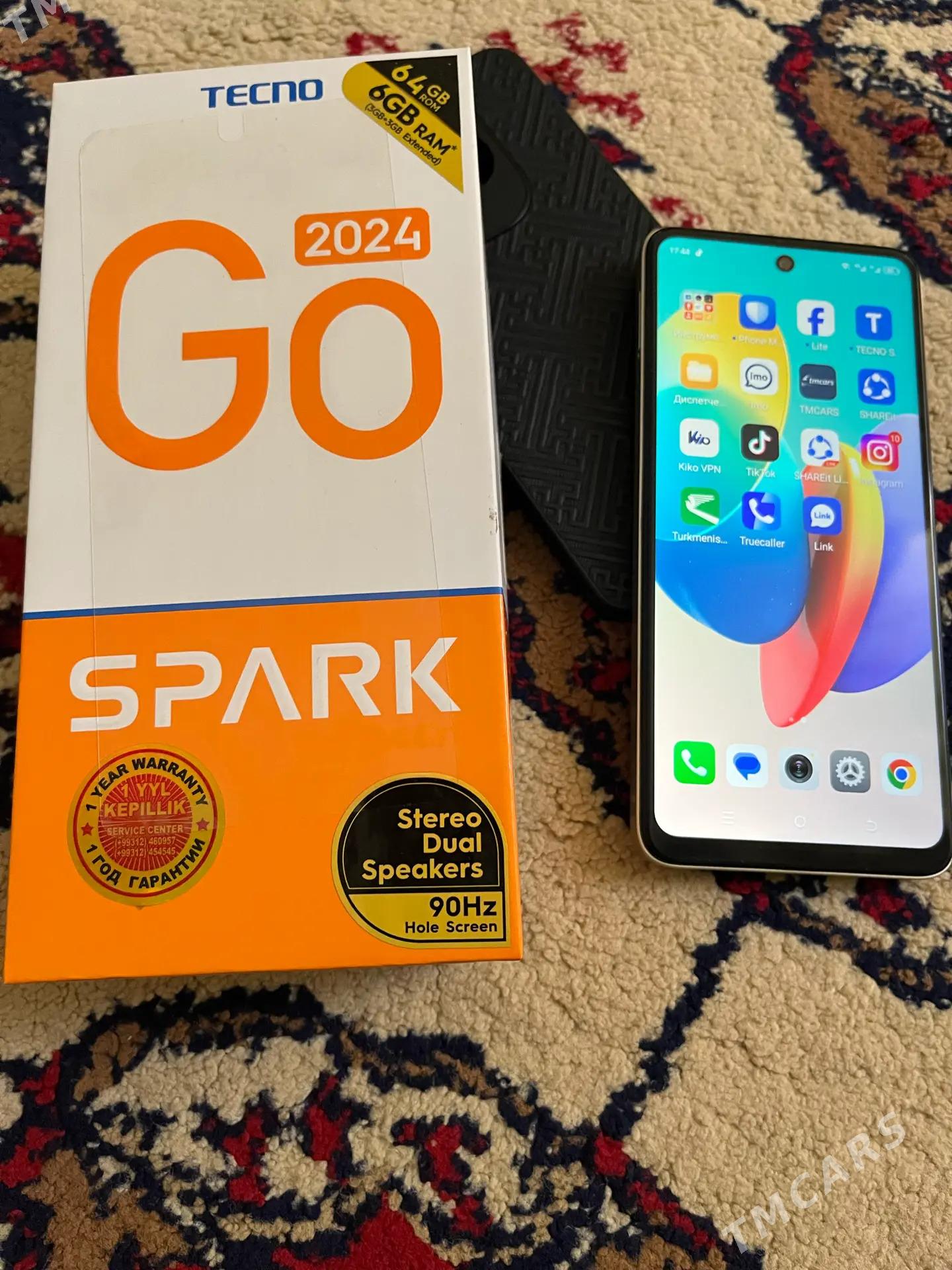 telefon TECNO GO 2024 8/64 - Дашогуз - img 1