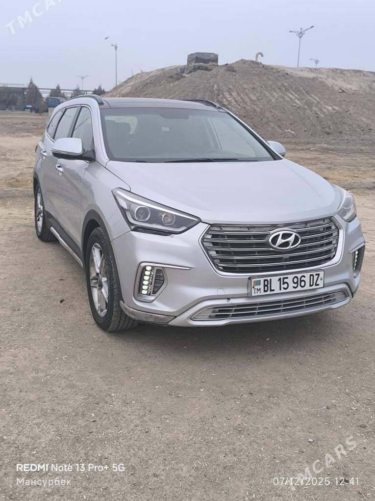 Hyundai Santa Fe 2017 - 290 000 TMT - Şabat etr. - img 1
