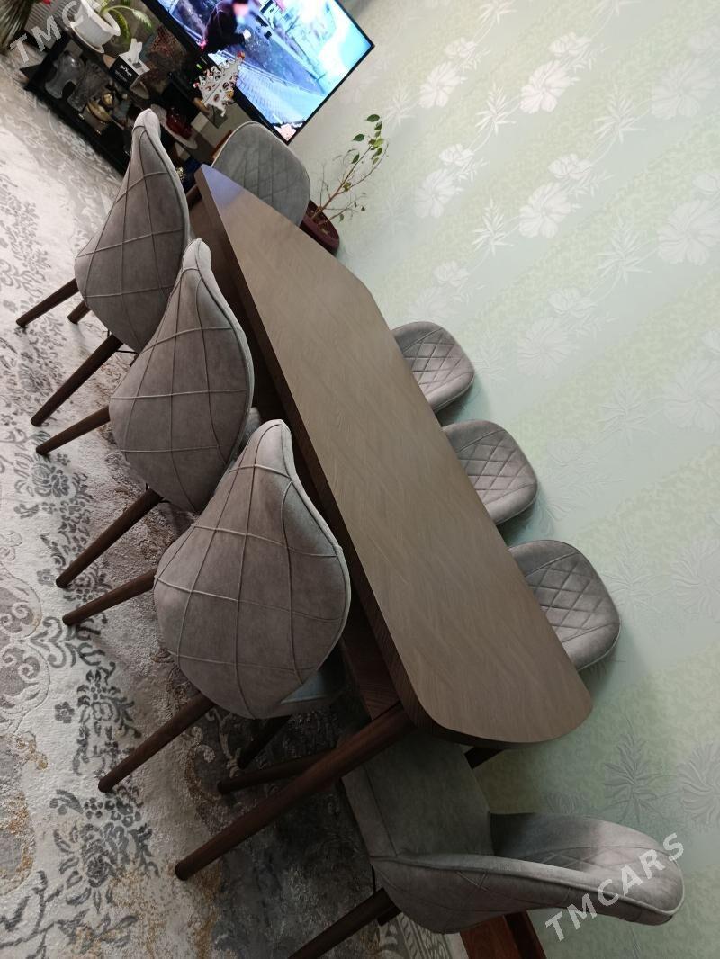 Стол и стулья,stol stul. - Büzmeýin GRES - img 1