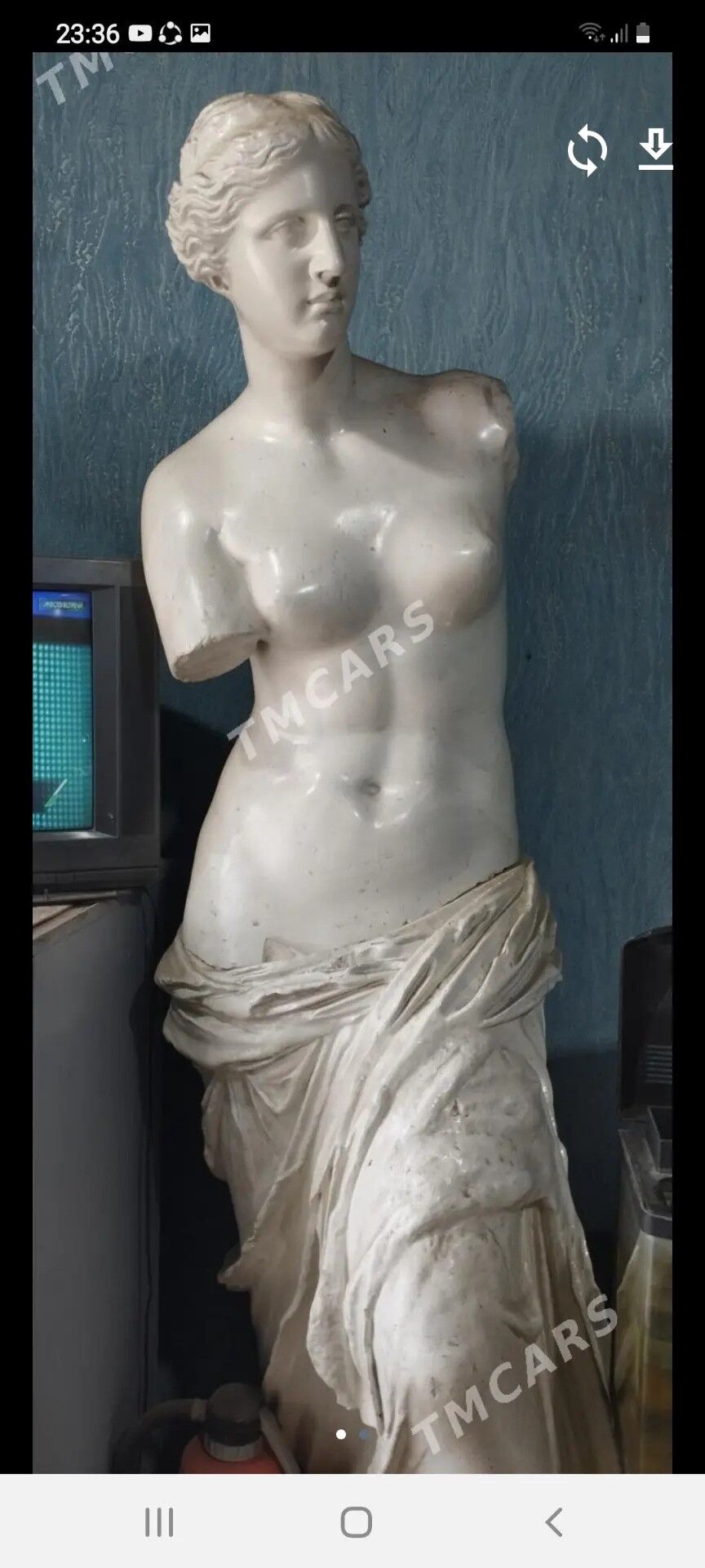 статуя Афродита - Туркменабат - img 1