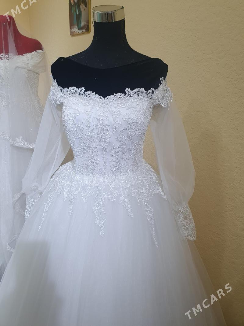 СВАДЕБНОЕ ПЛАТЬЕ НОВОЕ - Ашхабад - img 1