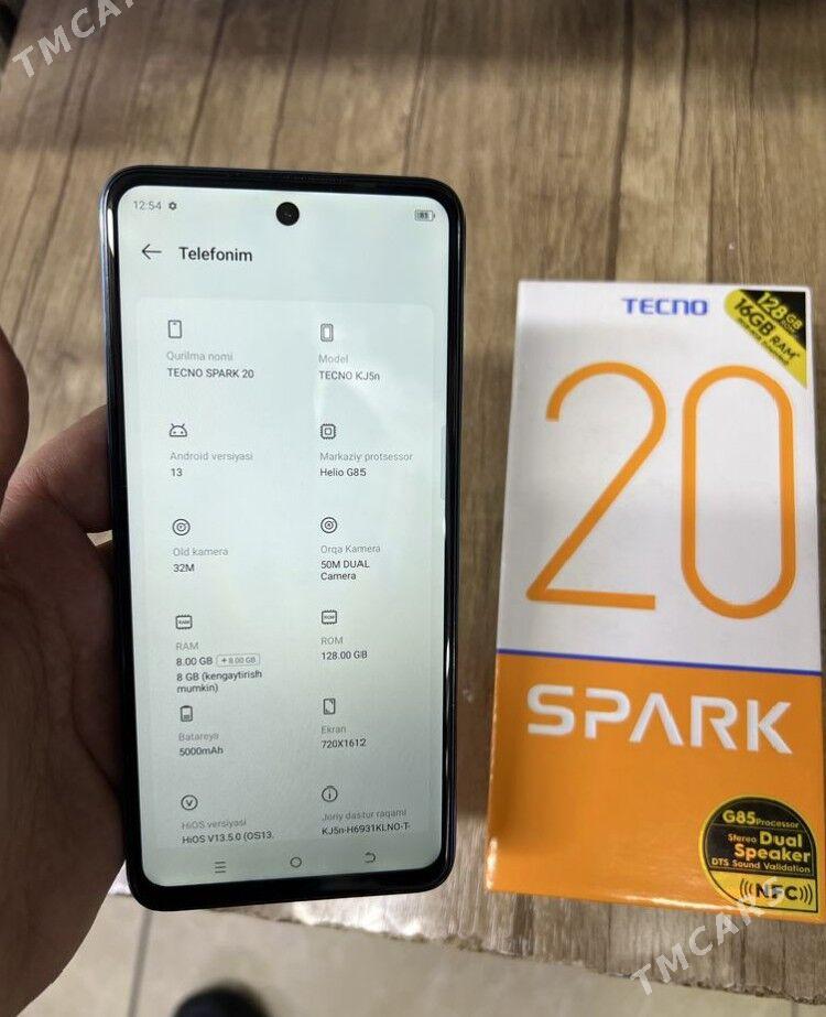 TECNO SPARK 20 8/128GB - Дашогуз - img 1