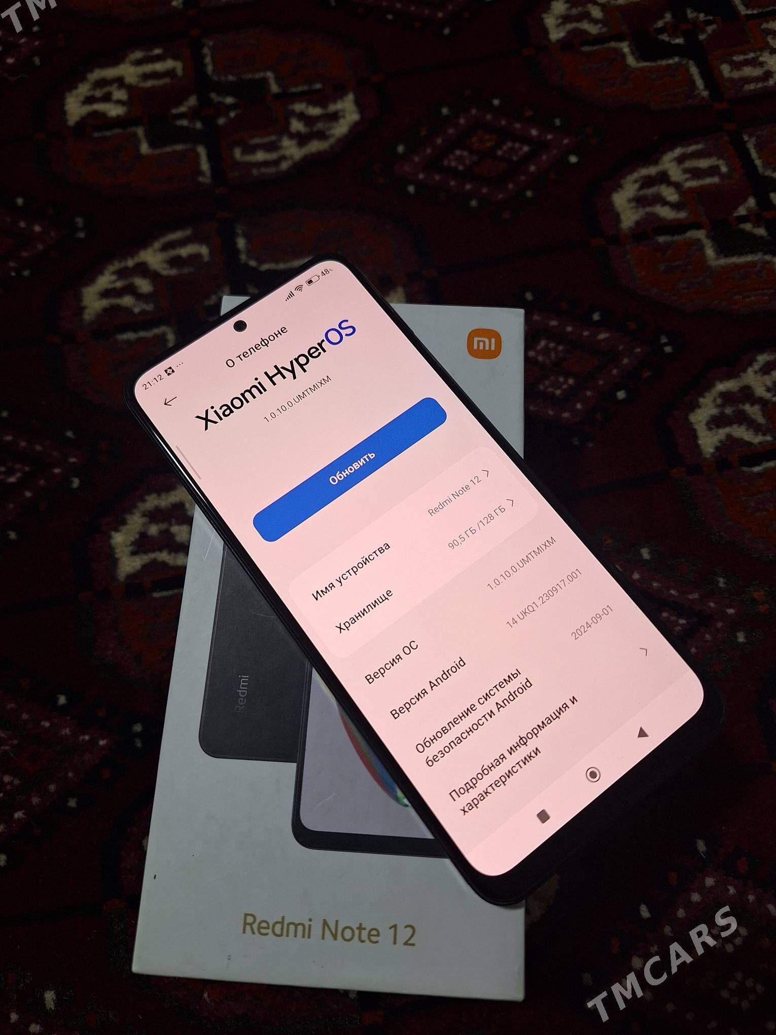 Redmi not 12 8/128 - Aşgabat - img 1