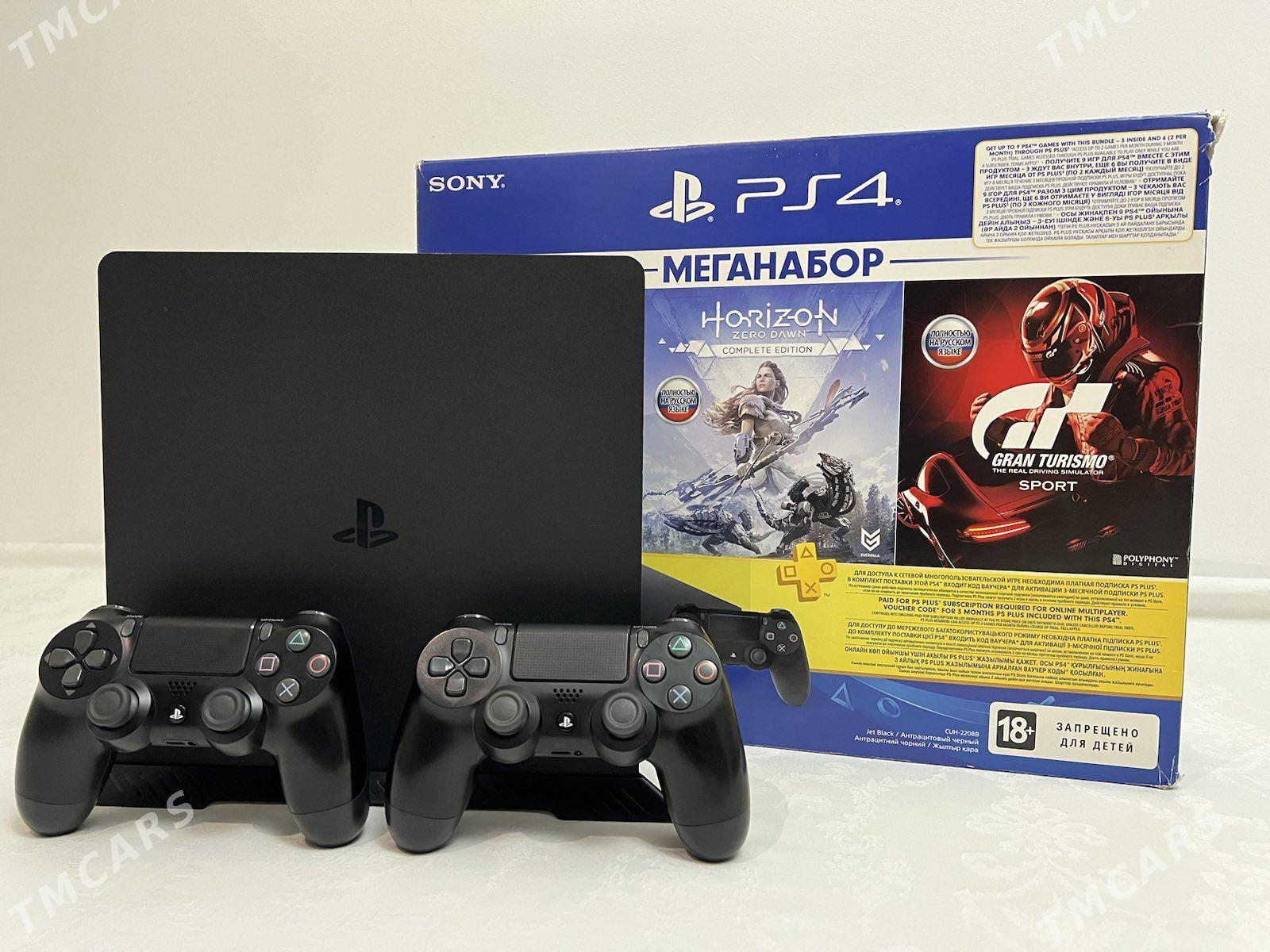 Playstation-4 Slim 1Tb proşiwk - Ашхабад - img 1