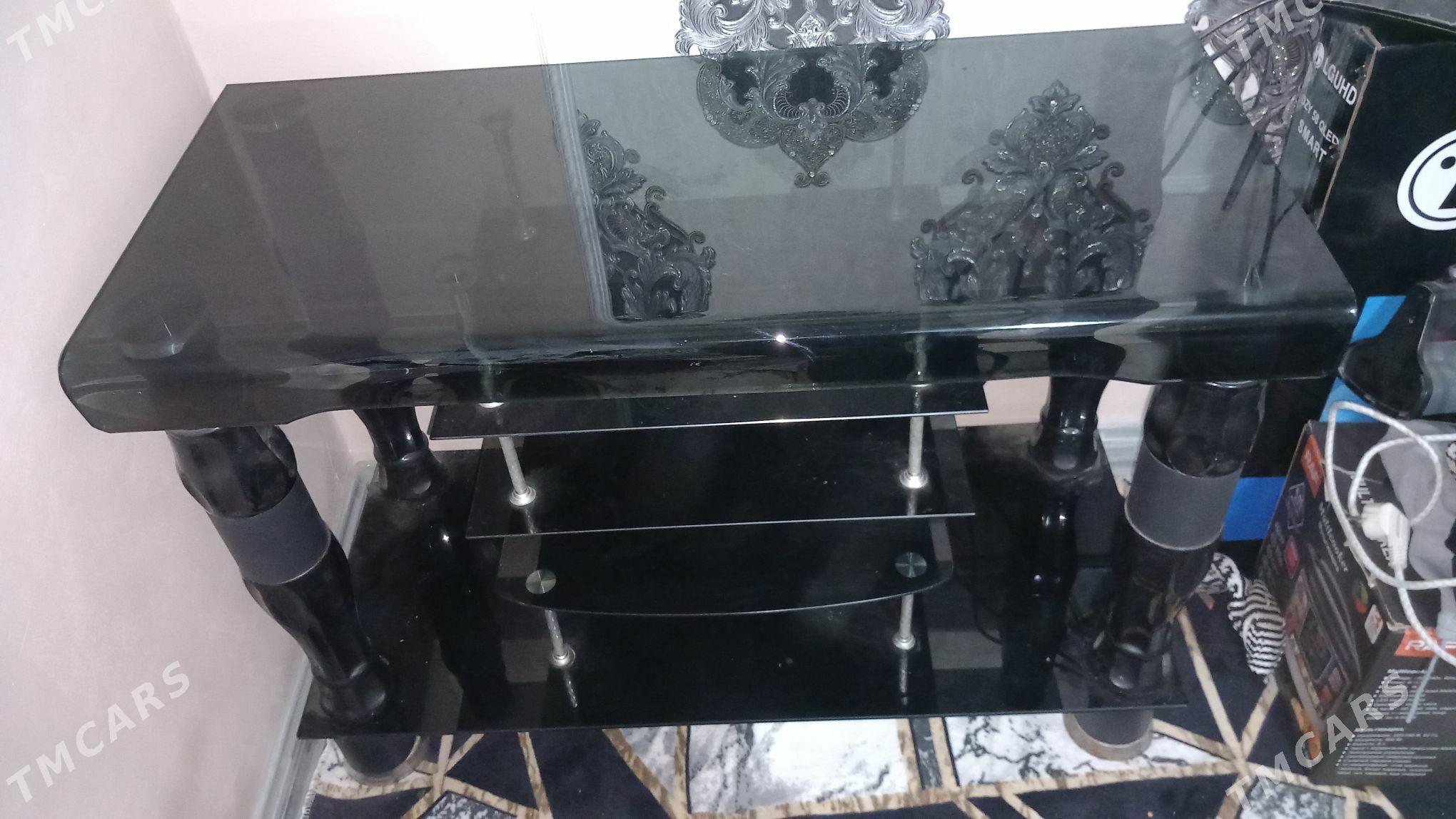 под ставка телевизора стеклянн - Ашхабад - img 1