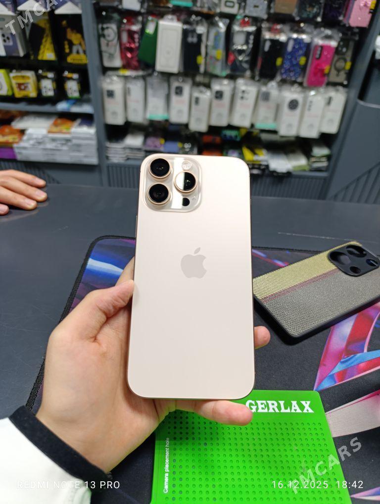iPhone 16 pro Max - Garaşsyzlygyň 15 ýyllygy Söwda Merkezi - img 1