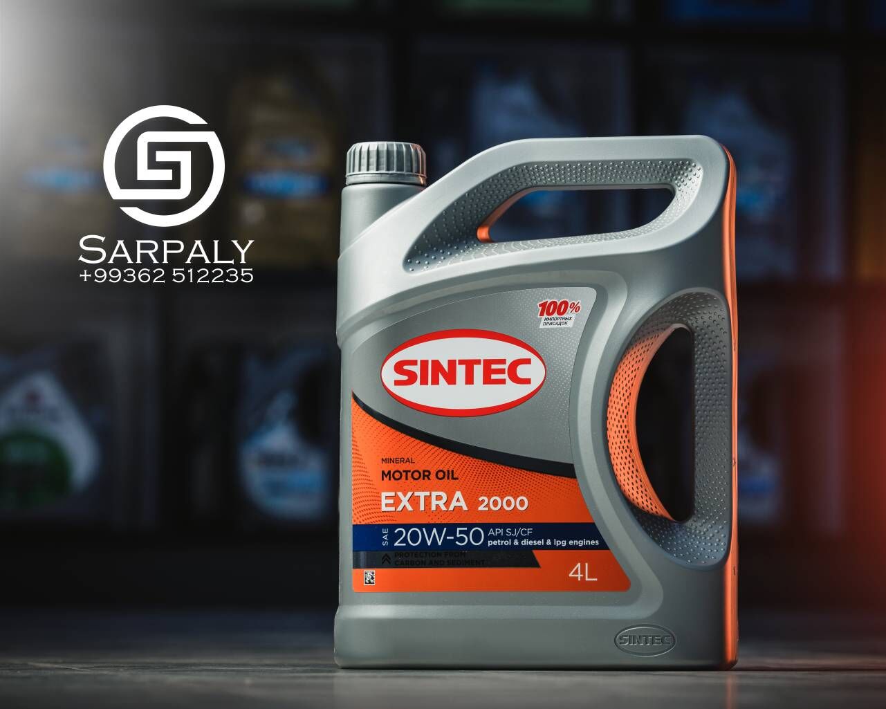 SINTEC 10W-40, 20W-50 5 L 200 TMT - Gökdepe - img 1