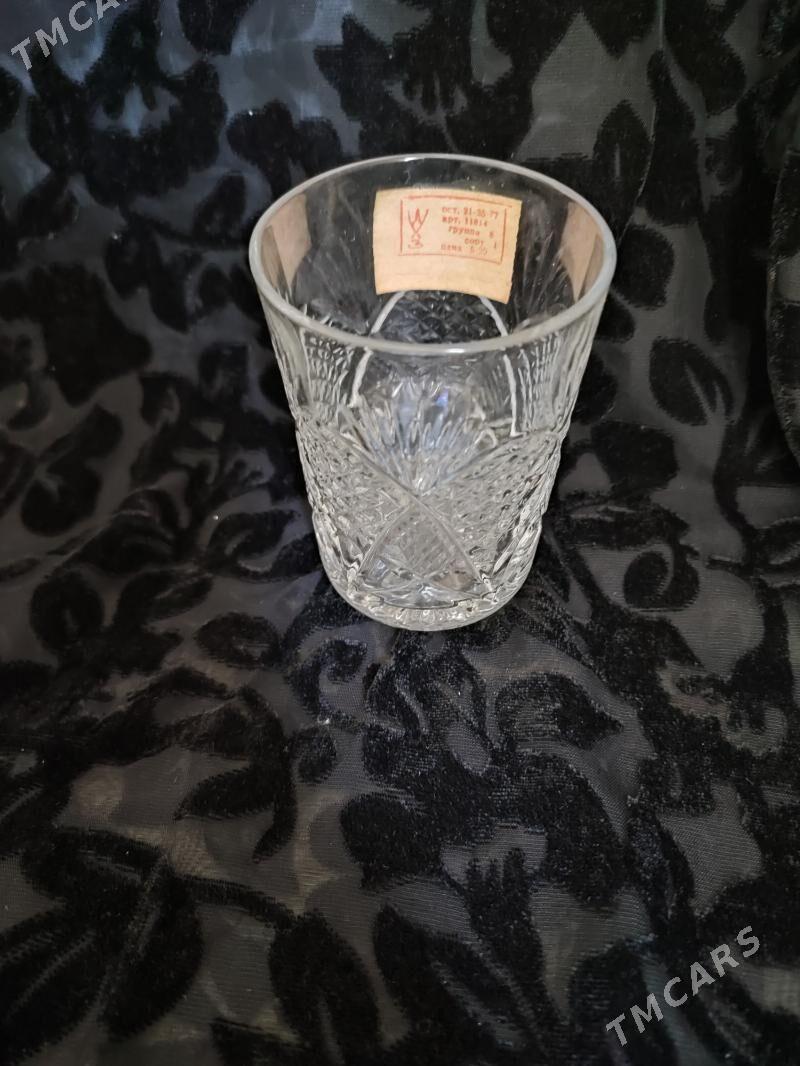 СТАКАНЫ хрустальные Новые - Ашхабад - img 1