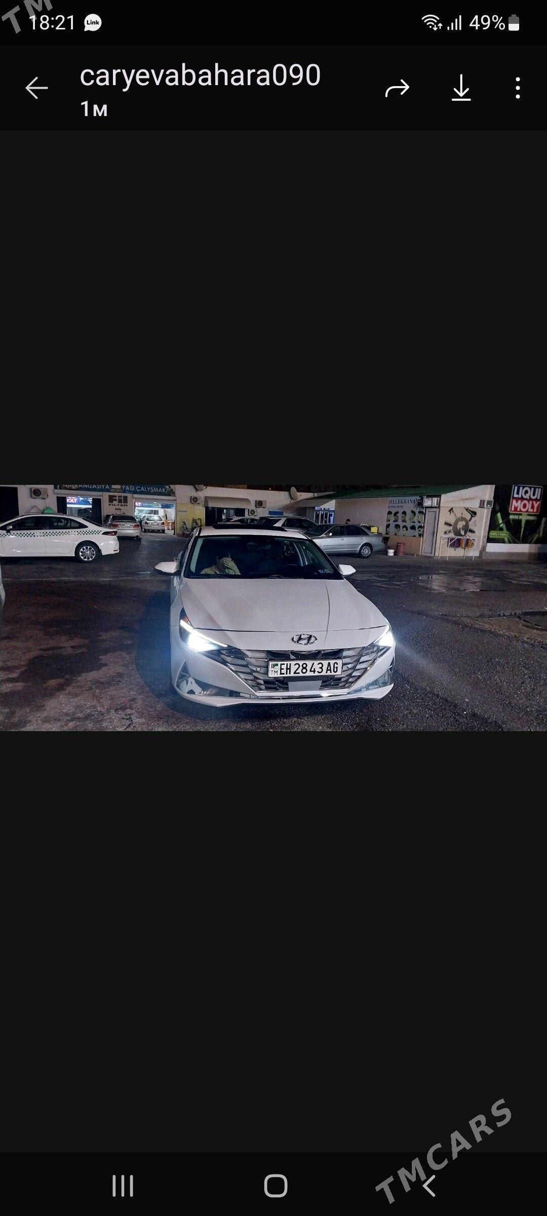 Hyundai Elantra 2021 - 240 000 TMT - 2 mkr - img 1