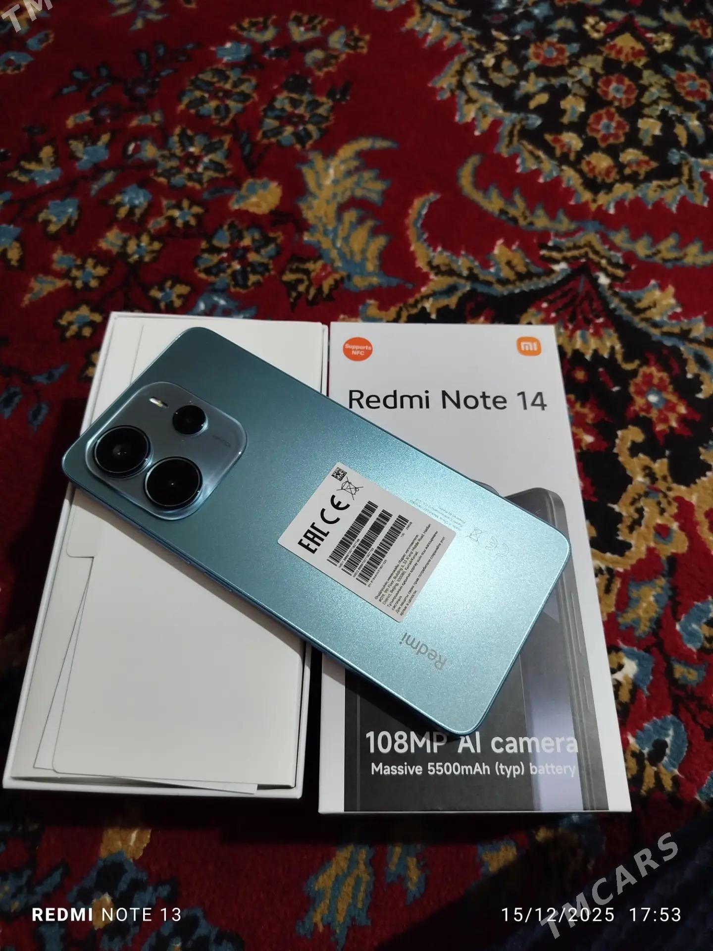 Redmi Note 14 8/256 - Гумдаг - img 1