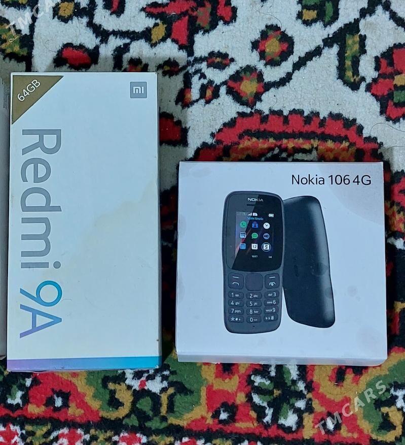Redmi 9A we Nokia 106 - Ашхабад - img 1