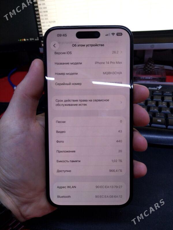 Iphone 14pro Max 1TB - Ашхабад - img 1
