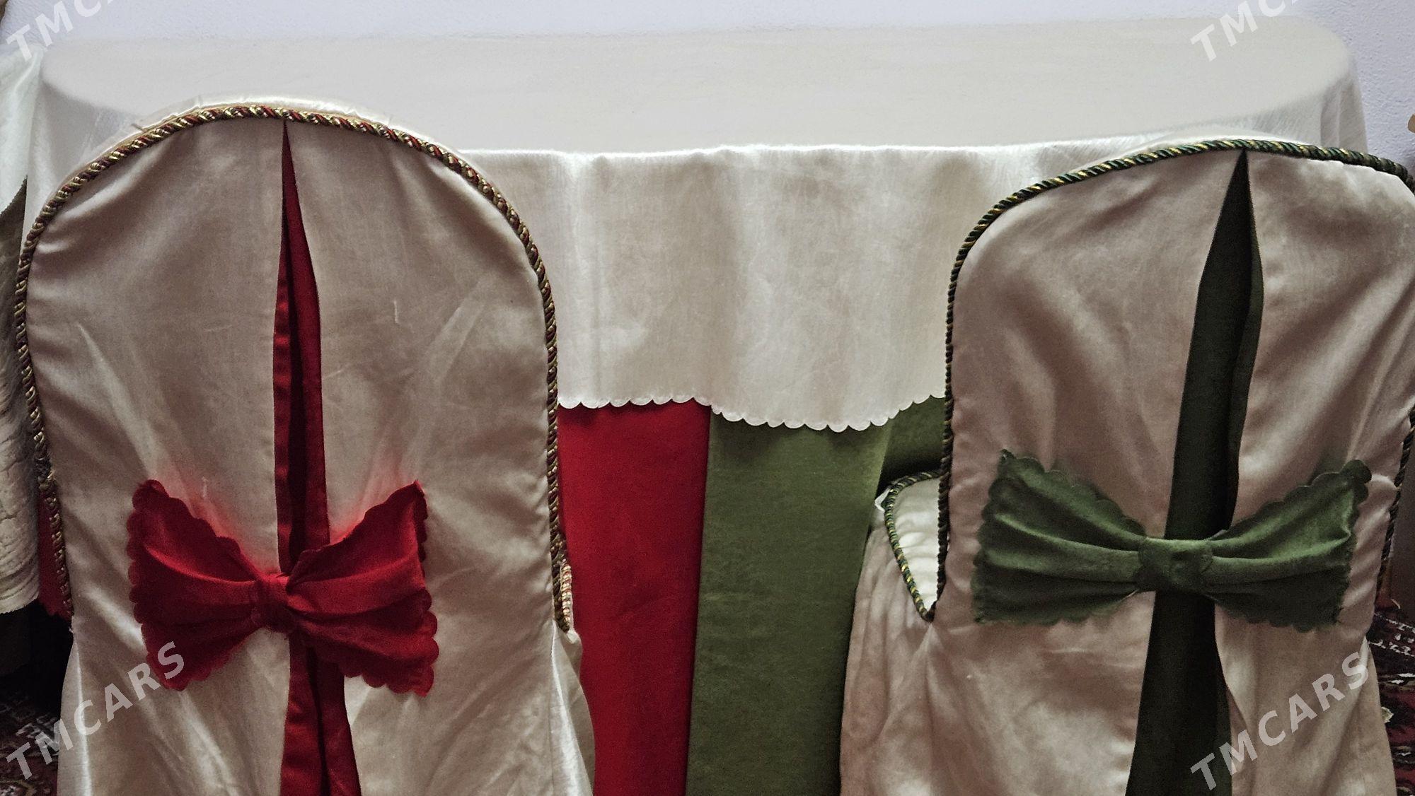 Stol-stul üçin çehol, skatert. - Aşgabat - img 1