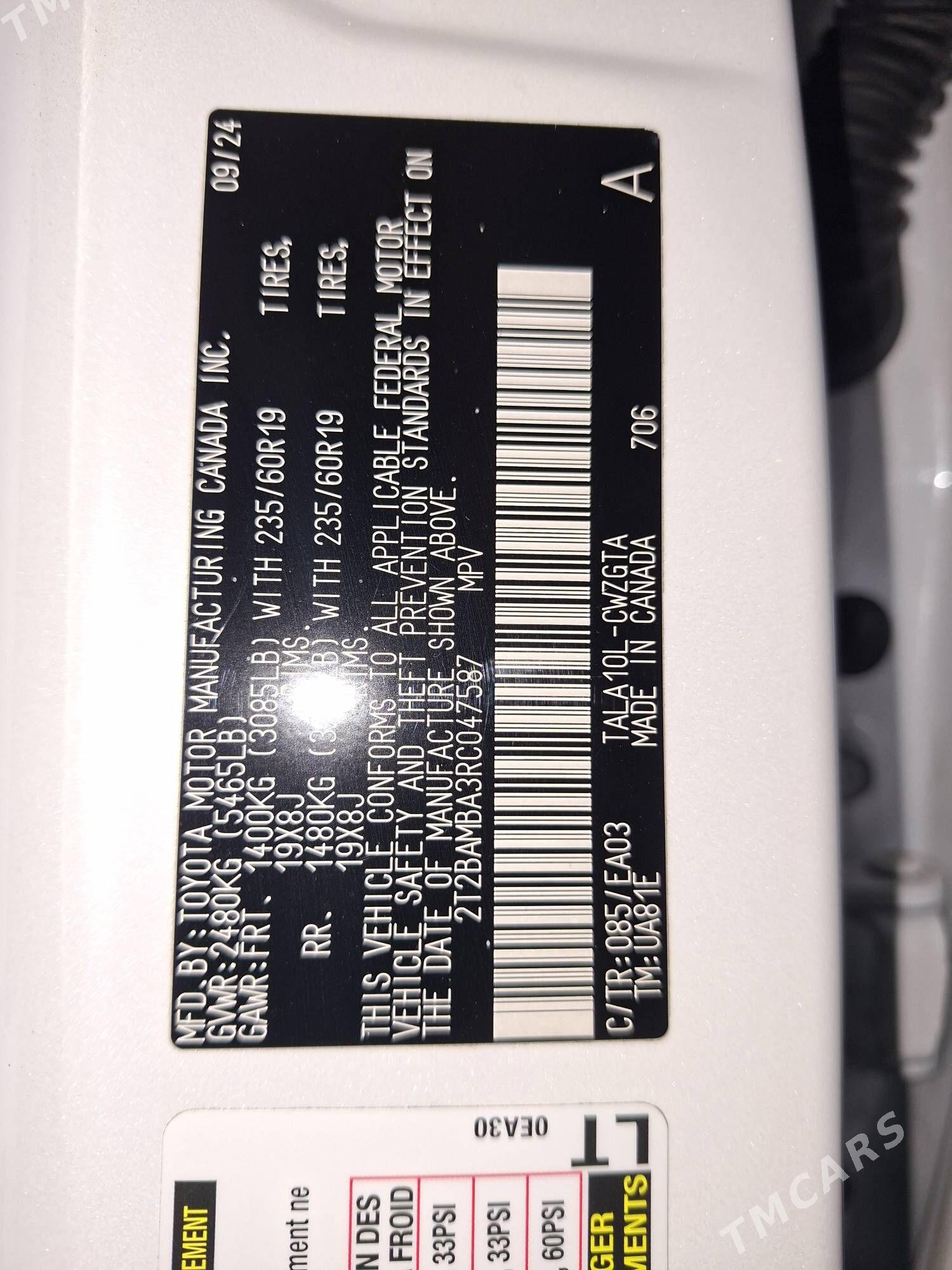 Lexus RX 350 2024 - 735 000 TMT - Мары - img 1