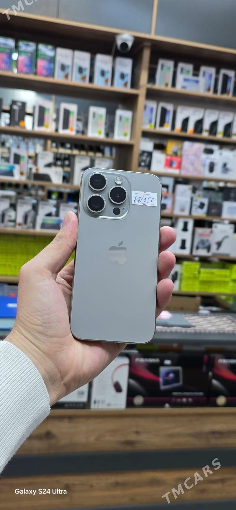 IPHONE 15 PRO 256GB 87% - Ашхабад - img 1