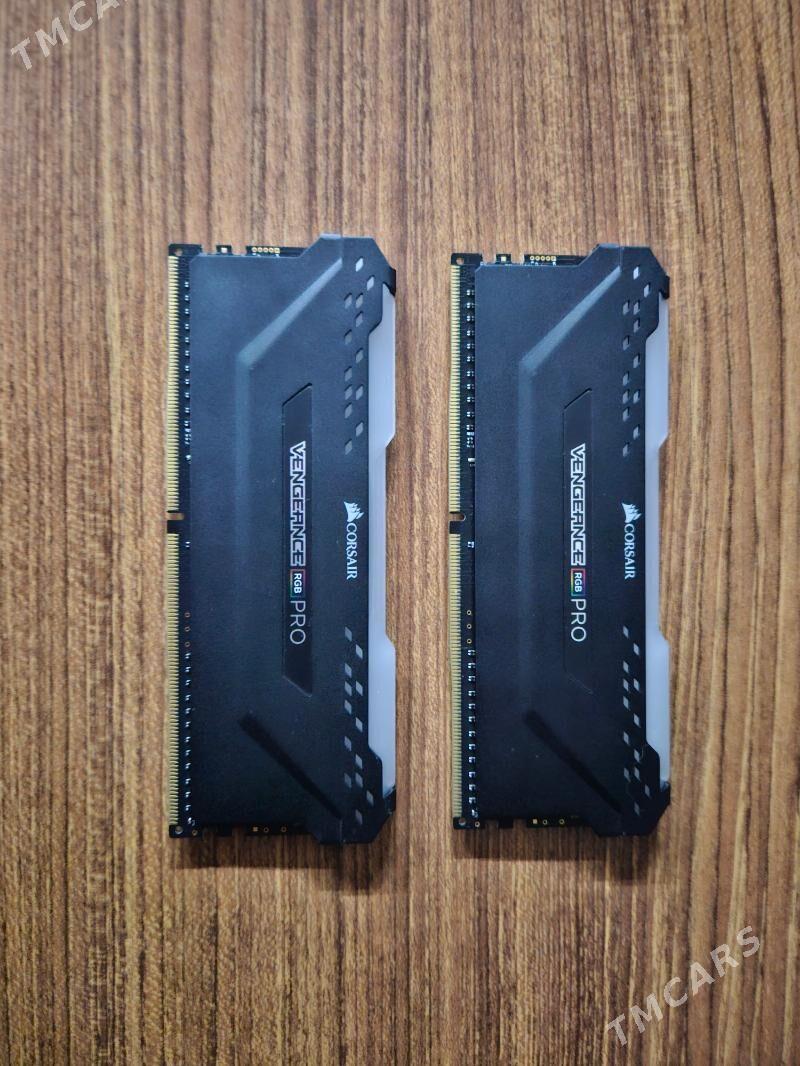 RAM CORSAIR VENGEANCE 8GBX2 - Ашхабад - img 1