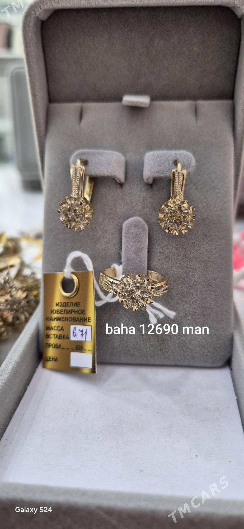 Komplekt gyzyl 585 - Aşgabat - img 1