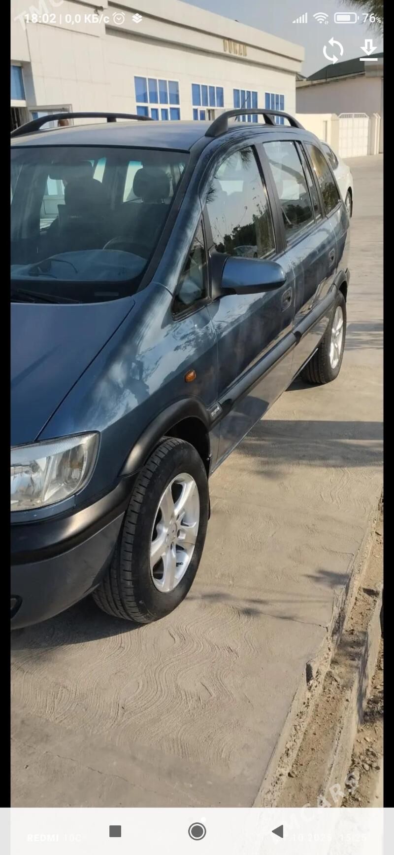 Opel Zafira 1999 - 90 000 TMT - Мары - img 1