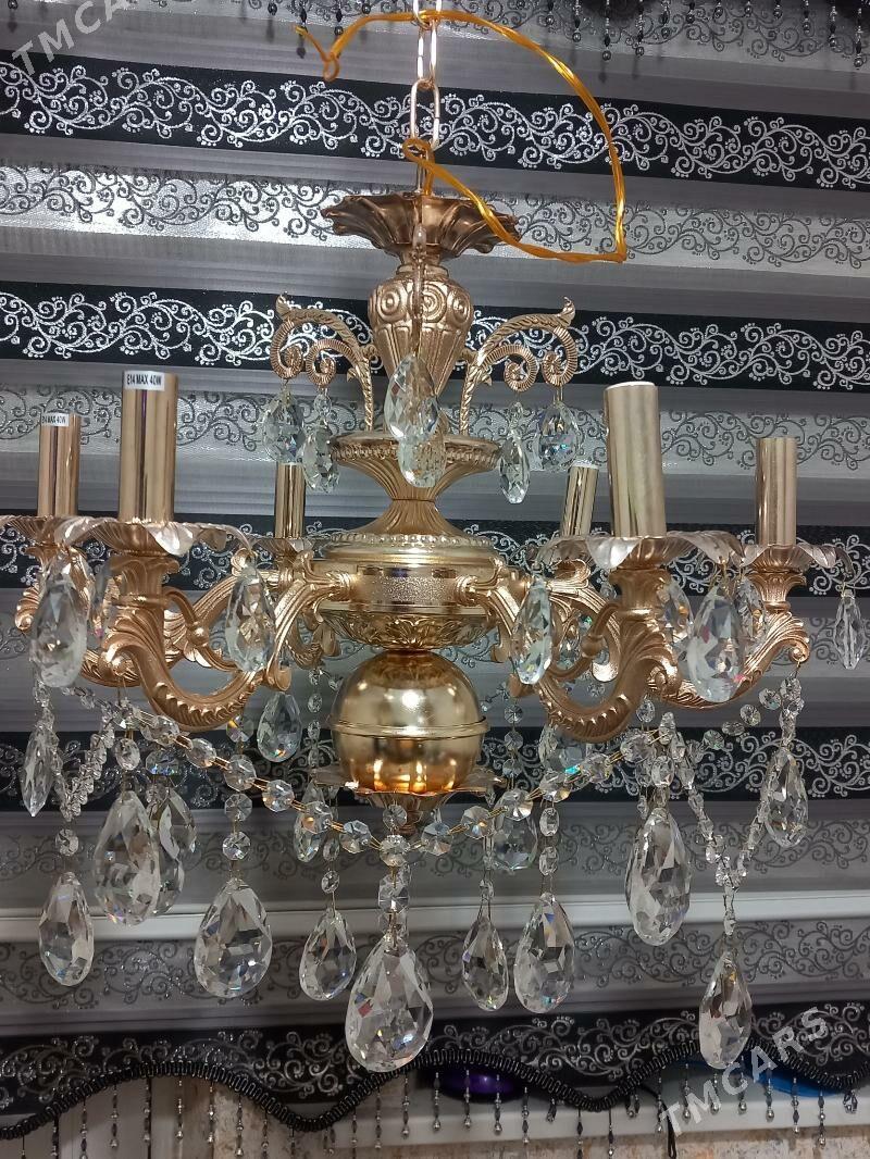 2 meňzeş lyustra lustra люстра - Ашхабад - img 1