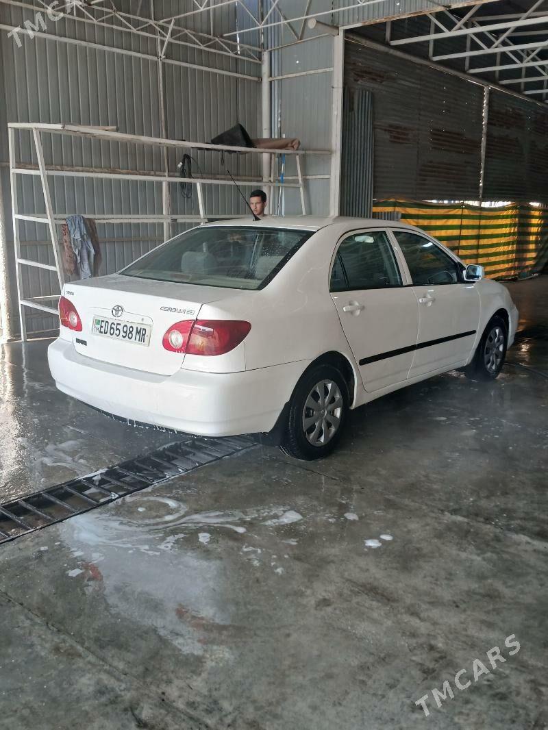 Toyota Corolla 2002 - 135 000 TMT - Мары - img 1