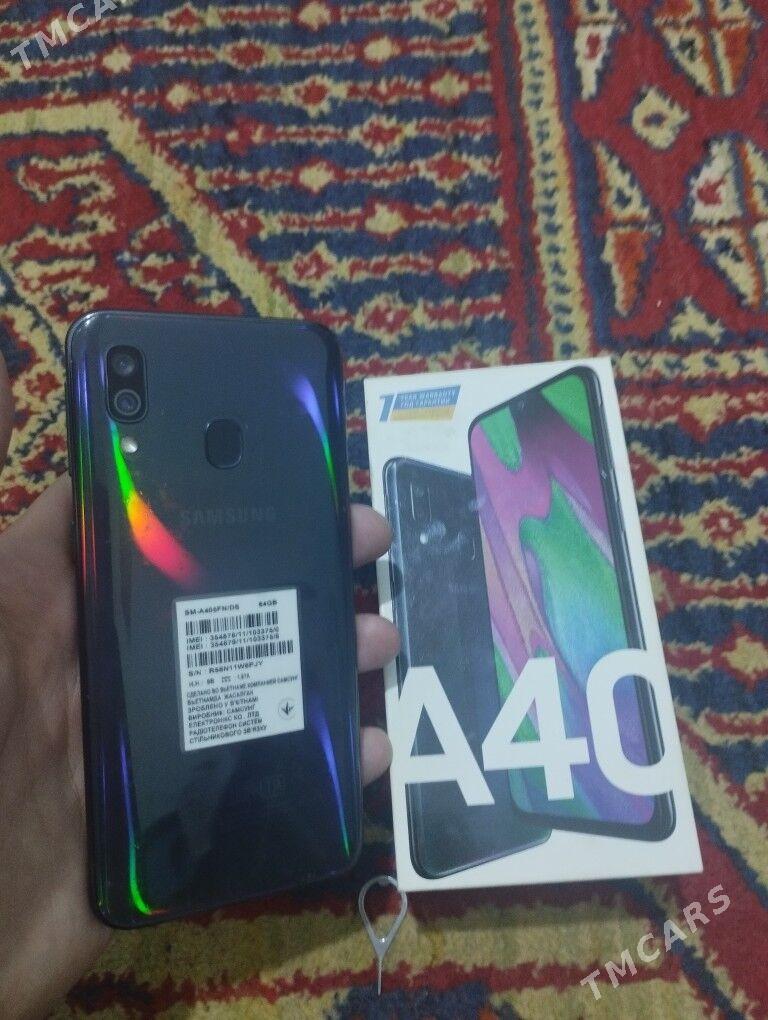 Samsung a40 4/64 - Ашхабад - img 1