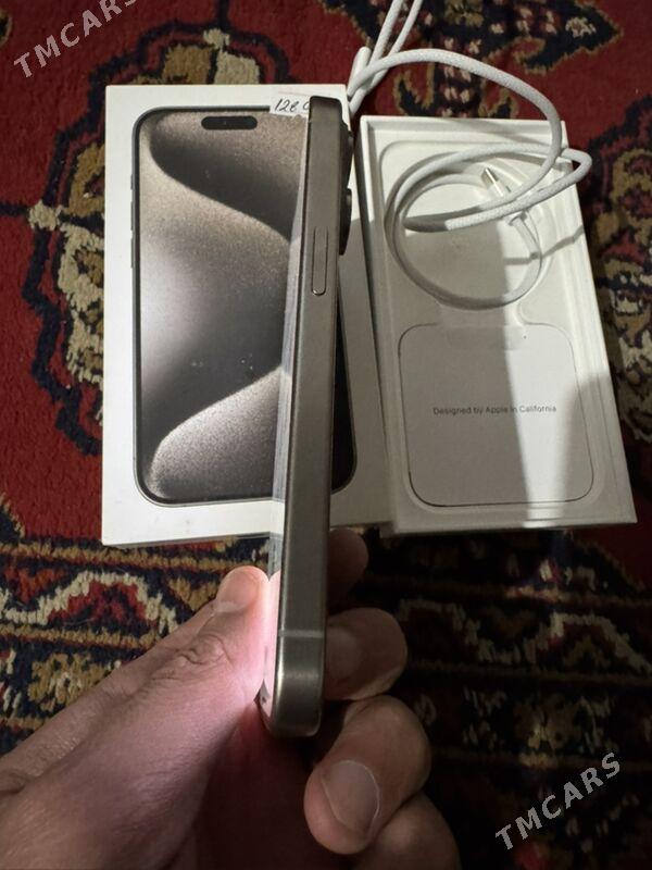 IPhone 15 pro 128 CH/A 96% - Ашхабад - img 1