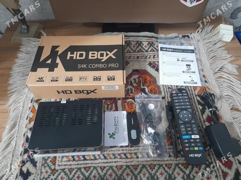 HD BOX S4K sombo pro (комплек) - Ашхабад - img 1