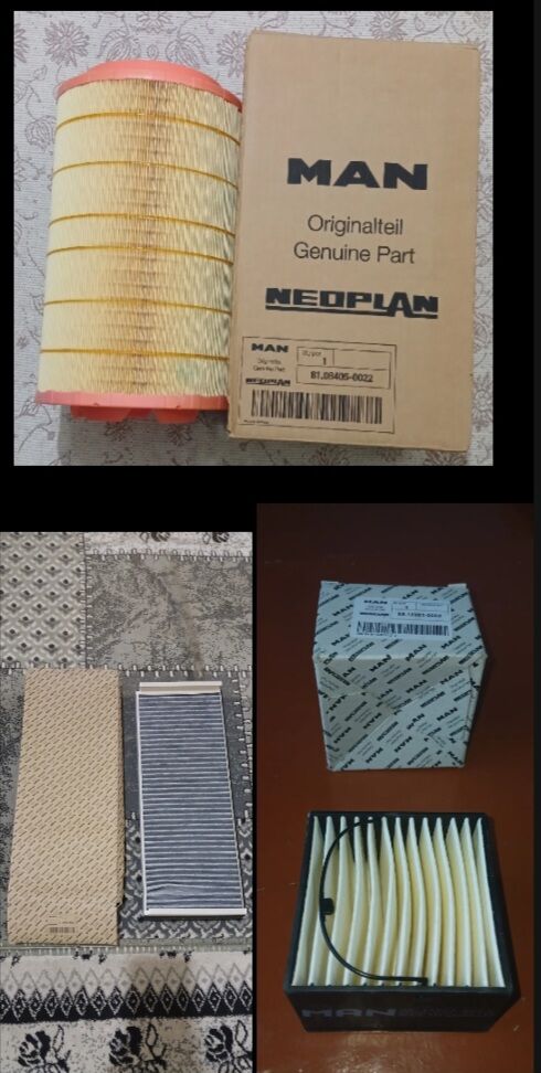 MAN TGL TGM TGE filtirler 100 TMT - Бузмеин ГРЭС - img 1