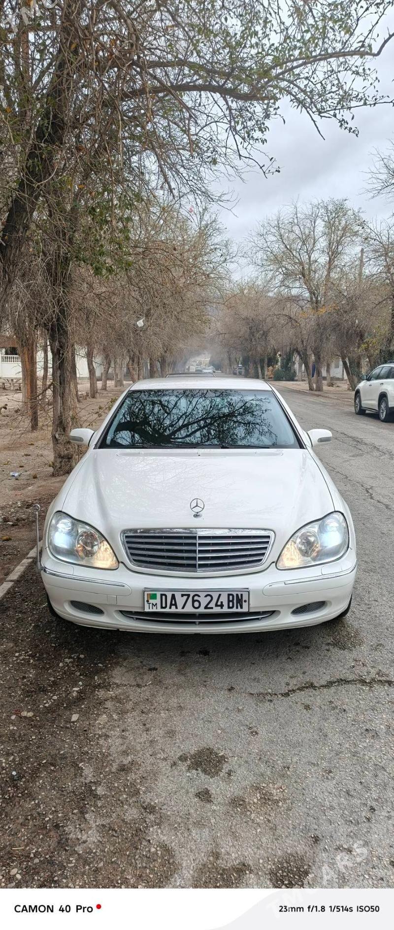 Mercedes-Benz S-Class 2002 - 180 000 TMT - Балканабат - img 1