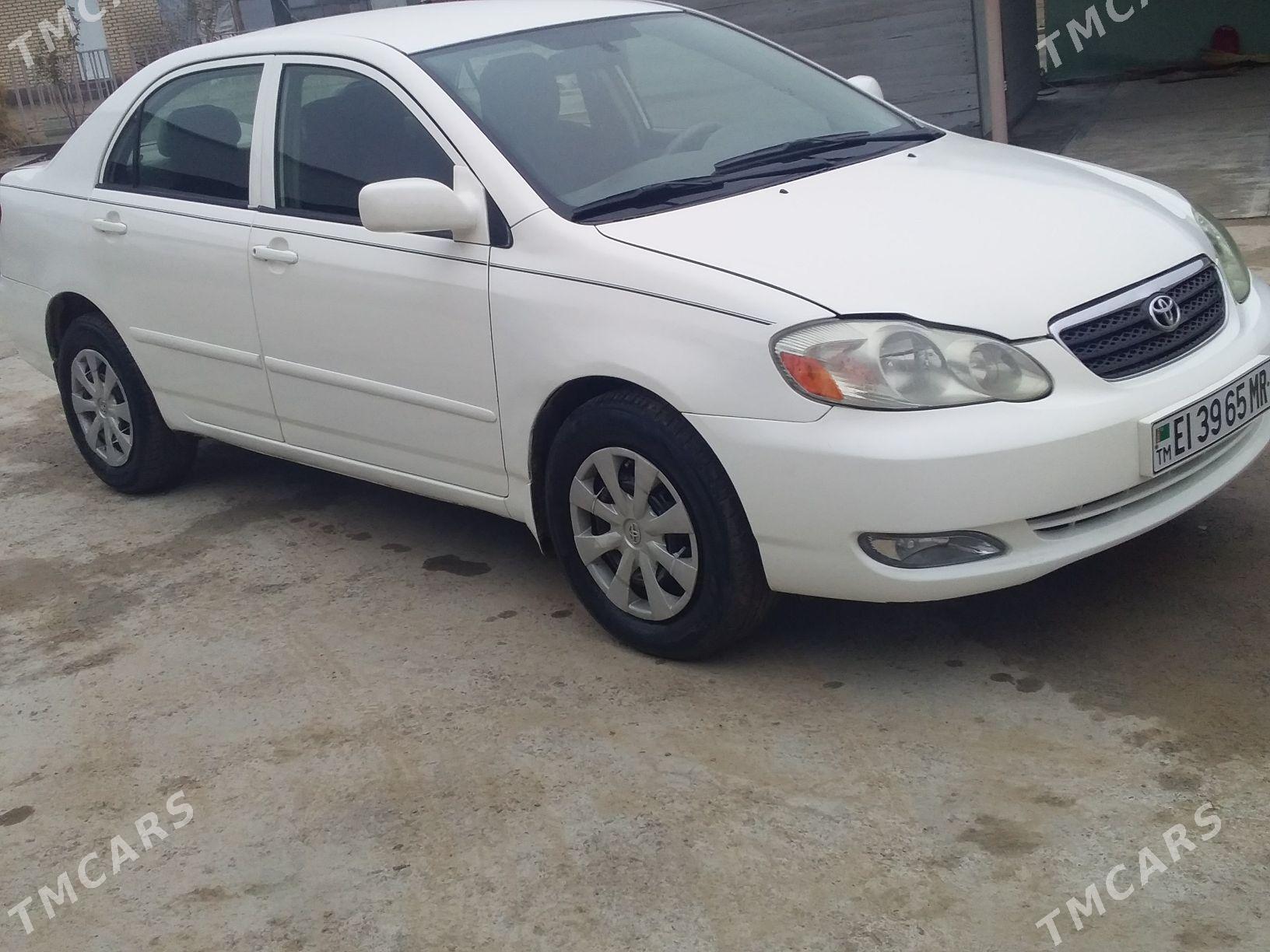 Toyota Corolla 2005 - 120 000 TMT - Мары - img 1