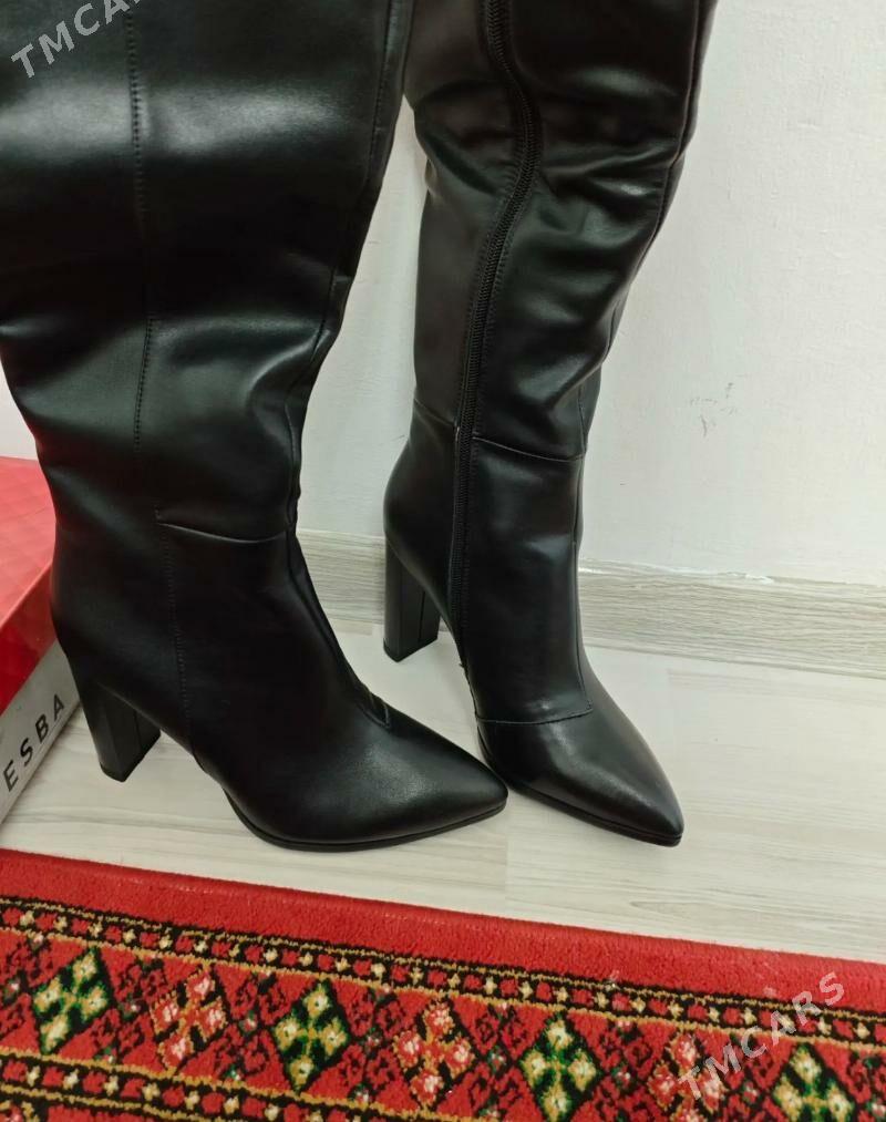 Длинные сапоги из кожи - Türkmenabat - img 1