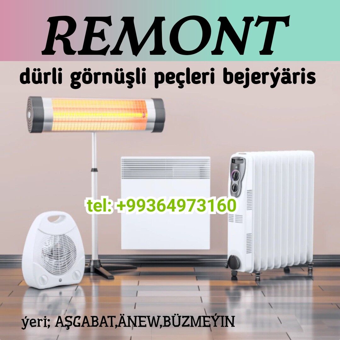 PEÇ REMONT REMONT PEÇ USSA ÜTIK - Ашхабад - img 1