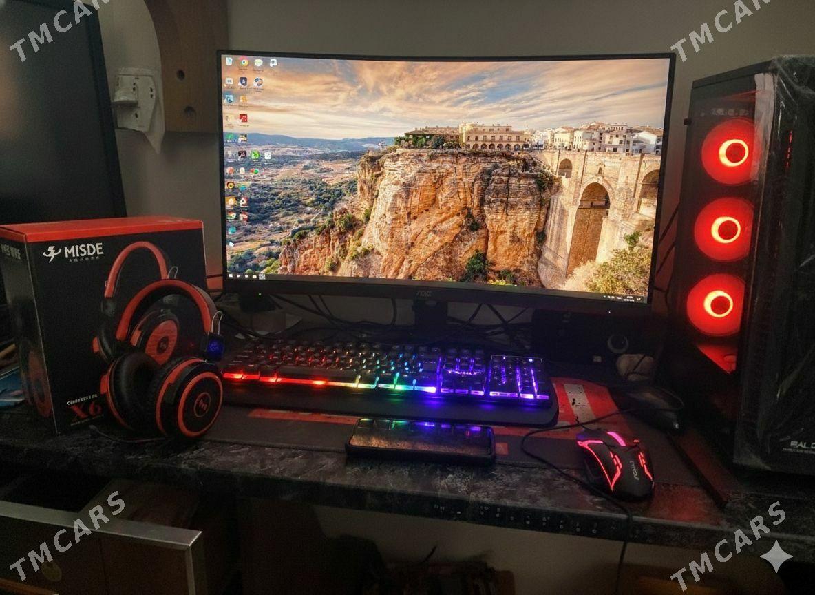 Игровой ПК 32 дюйма + Девайсы - Туркменабат - img 1