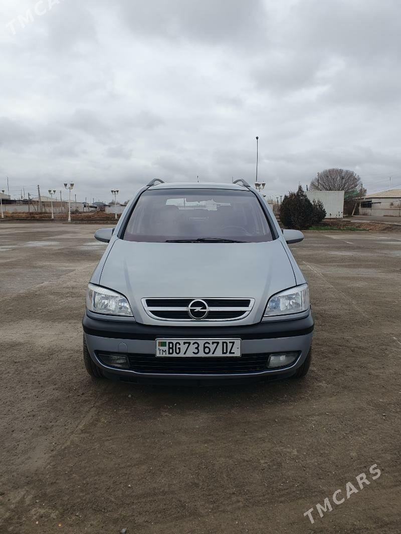 Opel Zafira 2002 - 110 000 TMT - Шабатский этрап - img 1