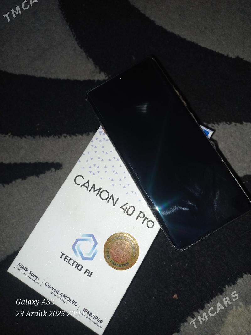 Tecno CAMON 40 Pro - Büzmeýin - img 1