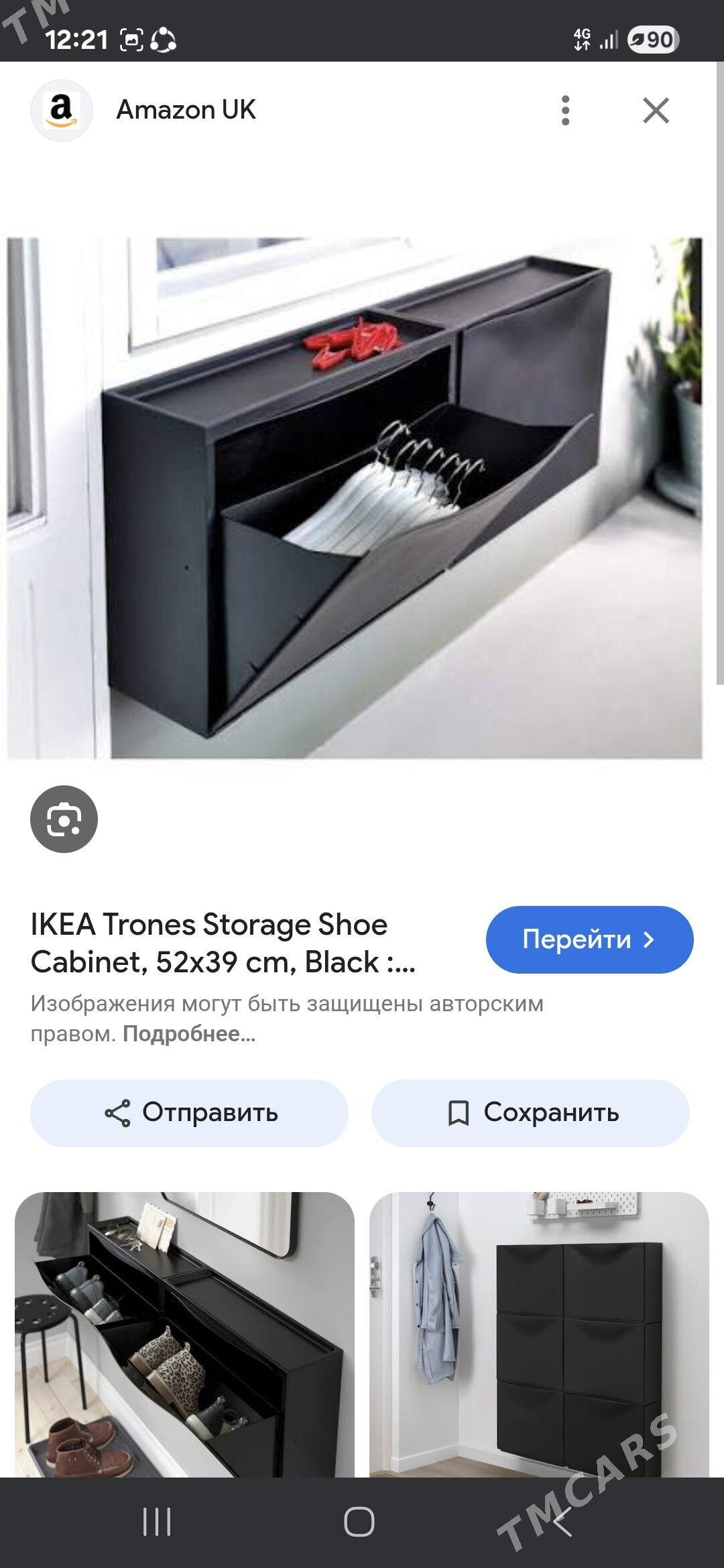 полка для обуви обувница икеа - Aşgabat - img 1