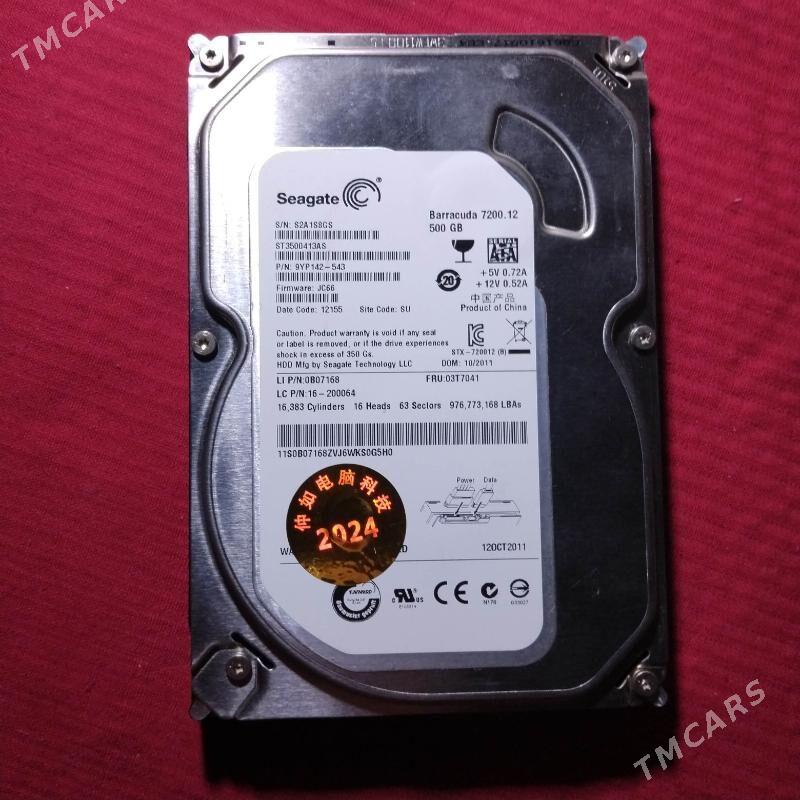HDD 500GB TÄZE - Гороглы (Тагта) - img 1